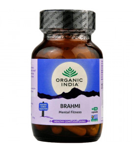 Brahmi-Gotu Kola Wąkrota azjatycka (Centella asiatica) Organic India 60 kaps x 400mg