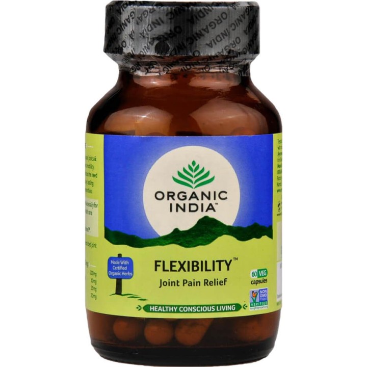 Flexibility Organic India 60 kaps zamiast Rumalaya Forte suplement diety