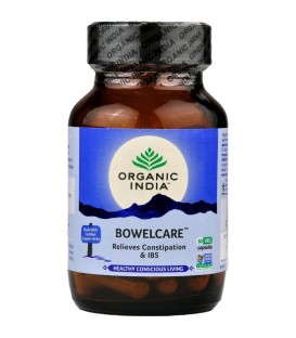 Bowelcare Organic India 60 kaps suplement diety - Zespół Jelita Drażliwego & wrzody