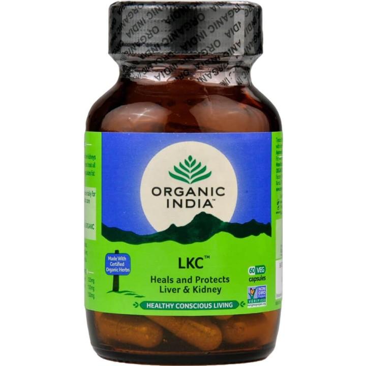 LKC Liver-Kidney Care Organic India ochrona wątroby i nerek w jednym