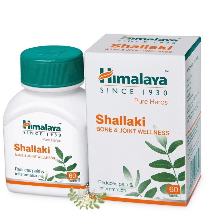 Shallaki (Boswellia Serrata) - na poprawę stawów, 60 tabletek, Himalaya - suplement diety