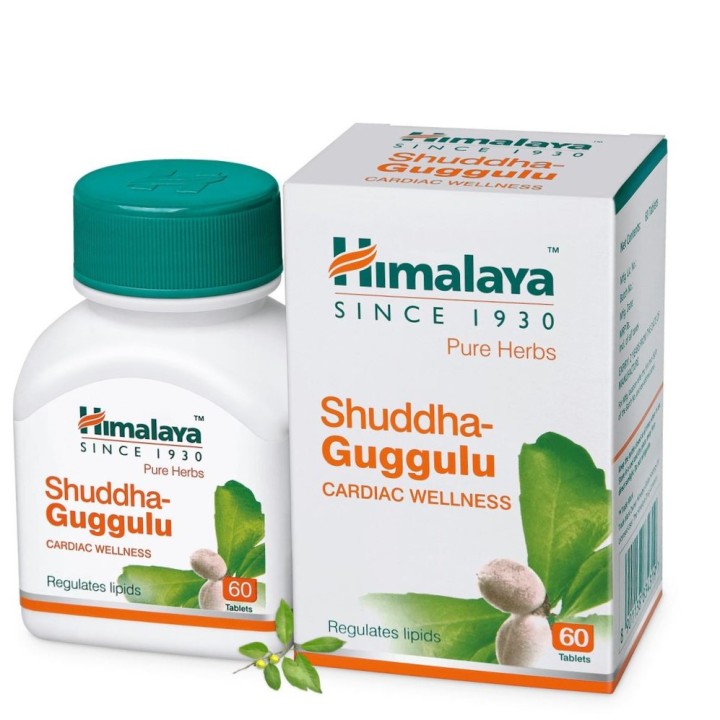 Shuddha Guggulu Himalaya - Obniż cholesterol