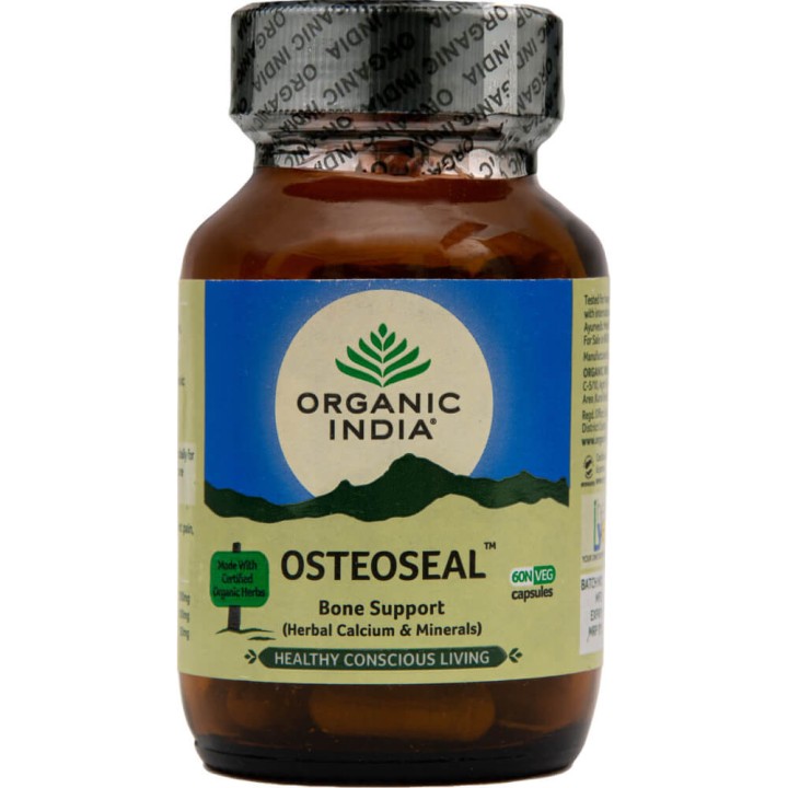 Osteoseal Organic India na mocne kości i osteoporozę 60 kapsułek