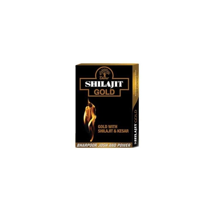 Dabur Shilajit Gold 10 kaps - Naturalny afrodyzjak i nie tylko!