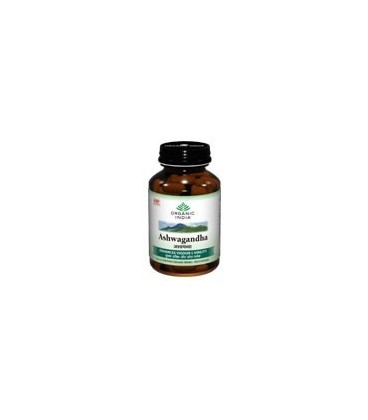 Ashwagandha Organic India 60 kaps x 400mg