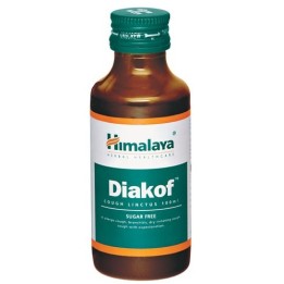Diakof Syrop Himalaya 100ml - zwalcza suchy kaszel i działa wykrztuśnie