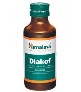 Diakof Syrop Himalaya 100ml - zwalcza suchy kaszel i działa wykrztuśnie