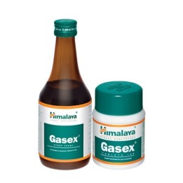 Gasex Syrop 200ml - poprawia trawienie i łagodzi wzdęcia Himalaya