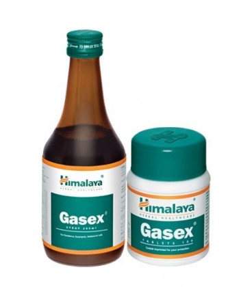 Gasex Syrop 200ml - poprawia trawienie i łagodzi wzdęcia Himalaya