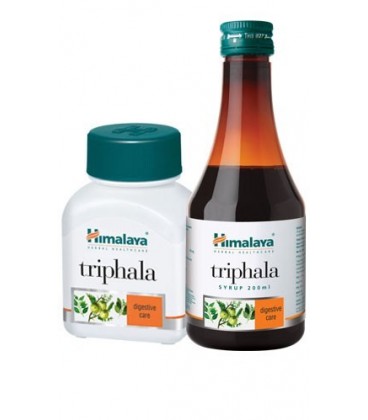 Triphala w płynie (Syrop) Himalaya 200ml - oczyść jelita!