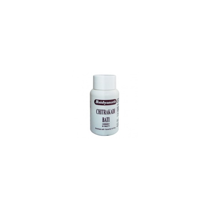 Chitrakadi bati, 40 tabletek, Baidyanath