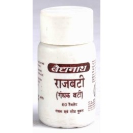 Gandhak Raj Bati, 60 tabletek, Baidyanath