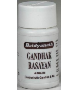 Maha Gandhak Rasayana 40 tabletek Baidyanath