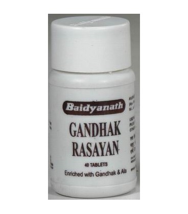 Maha Gandhak Rasayana 40 tabletek Baidyanath