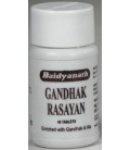 Gandhak Rasayana 40 tabletek Baidyanath skora problemowa