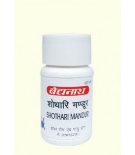 Shothari Mandur 40 tabletek Baidyanath - anemia i zaparcia