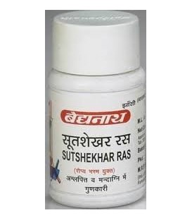 Sutshekhar Ras 40 tabletek Baidyanath - nadkwasota i niestrawność