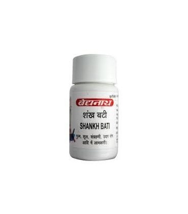Shankh Bati (Bhaishyajya Ratnavali) 80 tabletek Baidyanath - Problemy z trawieniem Shankh Bati (Bhaishyajya Ratnavali) 80 tabletek Baidyanath - Problemy z trawieniem