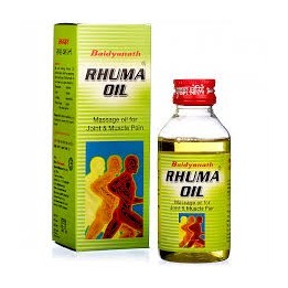 Rhuma Oil 100 ml Baidyanath - Skuteczny w bólach stawów i mięśni bez skutków ubocznych