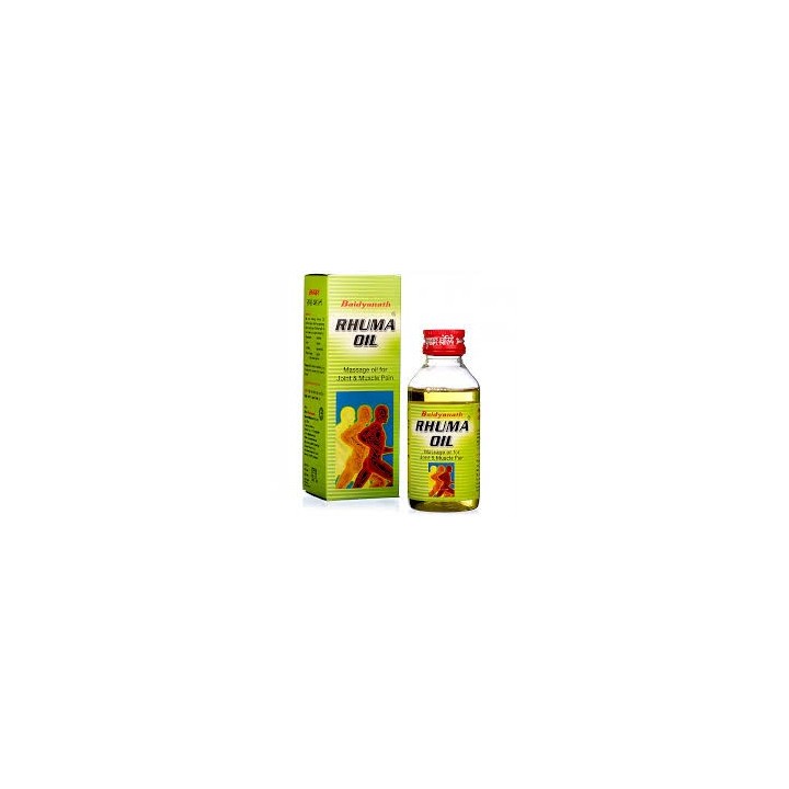 Rhuma Oil 100 ml Baidyanath - Skuteczny w bólach stawów i mięśni bez skutków ubocznych