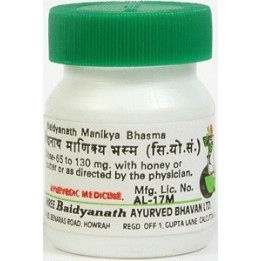 Manikya Ras 5g Baidyanath - tonik dla serca