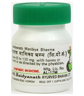 Manikya Ras 5g Baidyanath - tonik dla serca