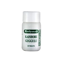 Guglu Kaishore 80 tabletek Baidyanath - zapalenie stawów dla Pitta