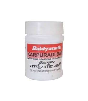 Karpuradi Bati 40 tabletek Baidyanath - zapalenie dziąseł Karpuradi Bati 40 tabletek Baidyanath - zapalenie dziąseł