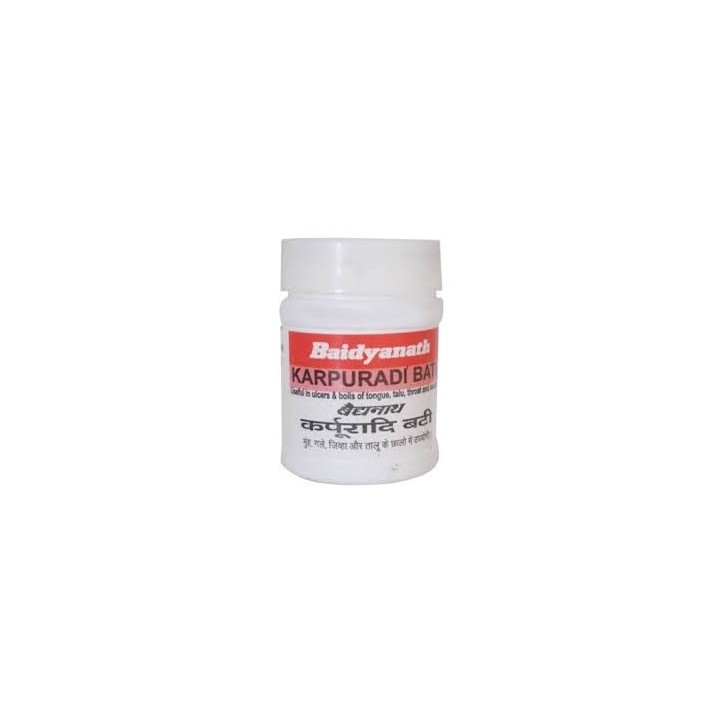 Karpuradi Bati 40 tabletek Baidyanath - zapalenie dziąseł