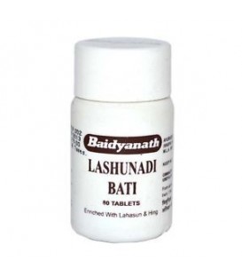 Lashunadi Bati 80 tabletek Baidyanath - dnia moczanowa, reumatyzm, artretyzm