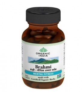 Brahmi-Gotu Kola Wąkrota azjatycka (Centella asiatica) Organic India 60 kaps x 400mg