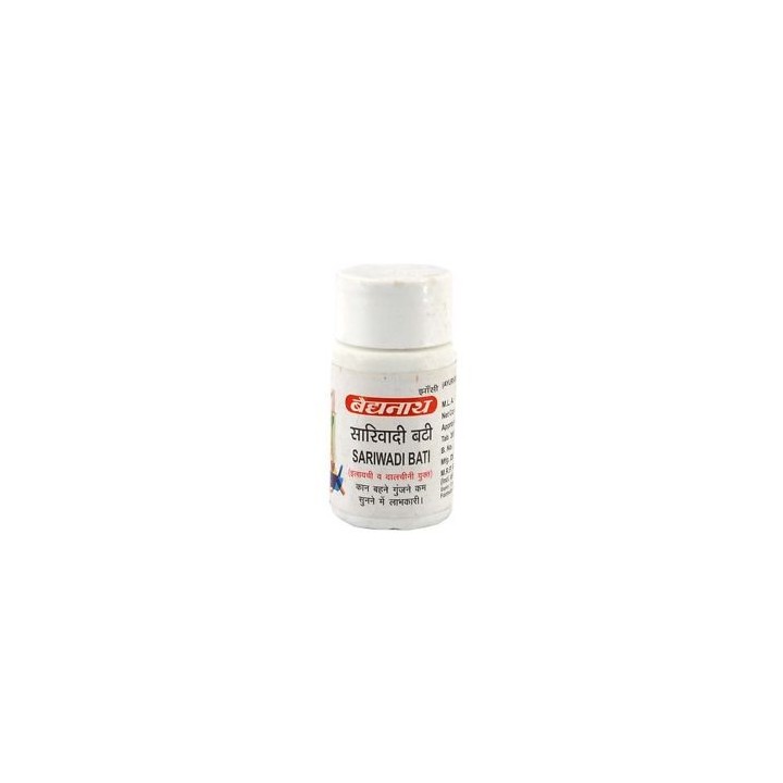 Sarivadi Bati 80 tabletki Baidyanath - szumy uszne, głuchota