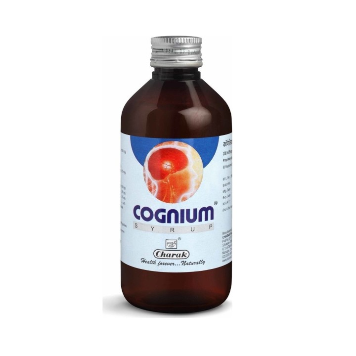 Cognium Syrop Charak 200ml (Brahmi + Gotu Kola)