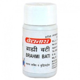 Brahmi Bati (Buddhi vardhak) 80 tabletek Baidyanath - na pamięć i bezsenność