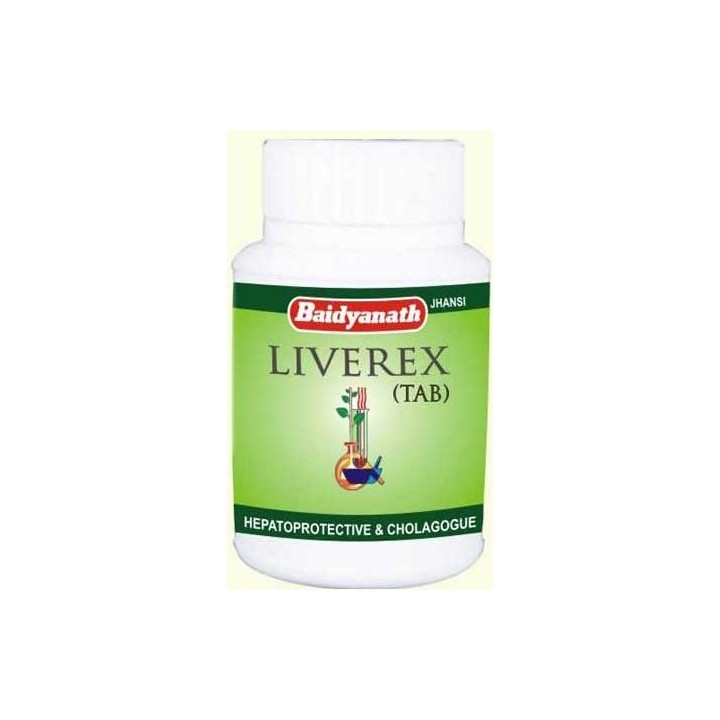 Livrex Syrop Baidyanath 100ml - wspomaga pracę wątroby, kamienie żółciowe