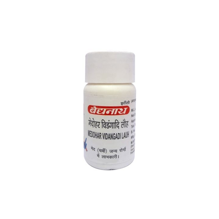 Medohar Vidangadi Lauh 40 tabletek Baidyanath - zrzuć kilogramy!