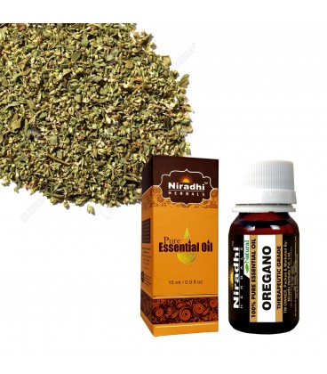 Olejek eteryczny czysty 100% OREGANO 15ml Niradhi Herbals Olejek eteryczny czysty 100% OREGANO 15ml Niradhi Herbals