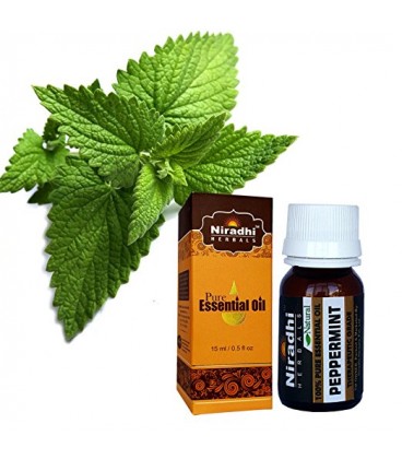 Olejek eteryczny czysty 100% MIĘTA PIEPRZOWA 15ml Niradhi Herbals Olejek eteryczny czysty 100% MIĘTA PIEPRZOWA 15ml Niradhi Herbals