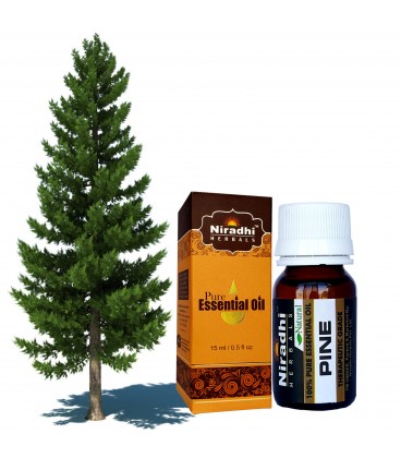 Olejek eteryczny czysty 100% PINIOWY 15ml Niradhi Herbals Olejek eteryczny czysty 100% PINIOWY 15ml Niradhi Herbals