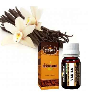 Olejek eteryczny czysty 100% WANILIA 30ml Niradhi Herbals Olejek eteryczny czysty 100% WANILIA 30ml Niradhi Herbals