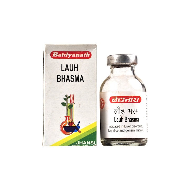 LOHA BHASMA, proszek 10 g Baidyanath - Żelazo przeciw anemii i osłabieniu