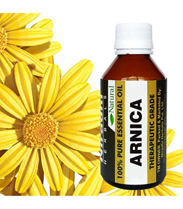 Olejek eteryczny czysty 100% Arnika (Arnica montana) Naczynka Żylaki Siniaki 15ml Niradhi Herbals Olejek eteryczny czysty 100% Arnika (Arnica montana) Naczynka Żylaki Siniaki 15ml Niradhi Herbals